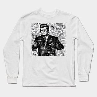 JFK President Long Sleeve T-Shirt